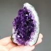 Unikátní sbírkové minerály Ametyst Uruguay - přírodní drúza, 117 g