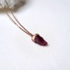 Ruční tvorba Soul of Aurora - šperky z minerálů Rubín - přírodní krystal z Tanzánie - přívěsek/náhrdelník