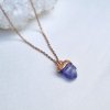 Tanzanit - vzácný přírodní čirý krystal - přívěsek/náhrdelníkTanzanit - vzácný přírodní čirý krystal - přívěsek/náhrdelník - šperky s duší a příběhem Soul of Aurora