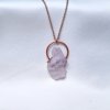 Krystalové Šperky Soul of Aurora Kunzit přírodní oboustranně ukončený krystal - přívěsek/náhrdelník