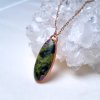 Přívěsky, krystaly, minerály, Šperky Soul of Aurora Atlantisit (kombinace serpentinu a stichtitu) - šperk/náhrdelník