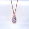 Tugtupite, Šperky Soul of Aurora Tugtupit světle růžový (Grónsko) - přívěsek/náhrdelník
