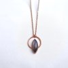 Labradorit růžovo-fialový, šperk/náhrdelník - česká ruční tvorba