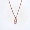 Autorské Šperky s příběhem Soul of Aurora Rubelit - růžový turmalín, mini krystal - šperk