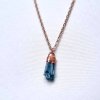 Unikátní ručně tvořené autorské Šperky Soul of Aurora - Indigolit - vzácný modrý turmalín, přírodní krystaly - šperk/náhrdelníkIndigolit - vzácný modrý turmalín, přírodní krystaly - šperk/náhrdelník