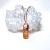 Krystalové  šperky Soul of Aurora - Zlatý Imperial topaz, přírodní krystal - šperk/náhrdelník