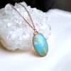 Šperky Soul of Aurora Modrý andský opál s přírodní kresbou - šperk/náhrdelník