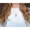 Šperky Soul of Aurora Danburit a brazilianit, přírodní krystaly - šperk/náhrdelník