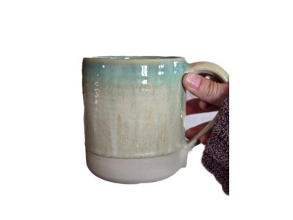 velký kameninový hrnek na čaj 0,75 l Icelandic ruční výroba