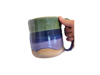 velky hrnek na caj 1 litr keramicky nebula green soul of clay