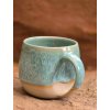 kameninový hrnek kübl 0,5 l maledivy tyrkysová glazura ruční výroba