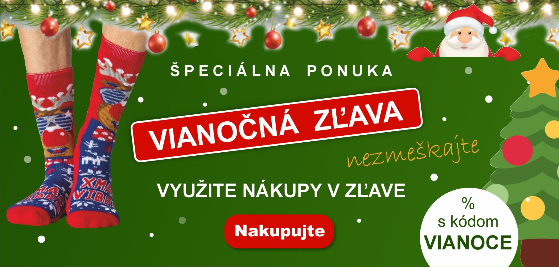 VIANOČNÁ ZĽAVA