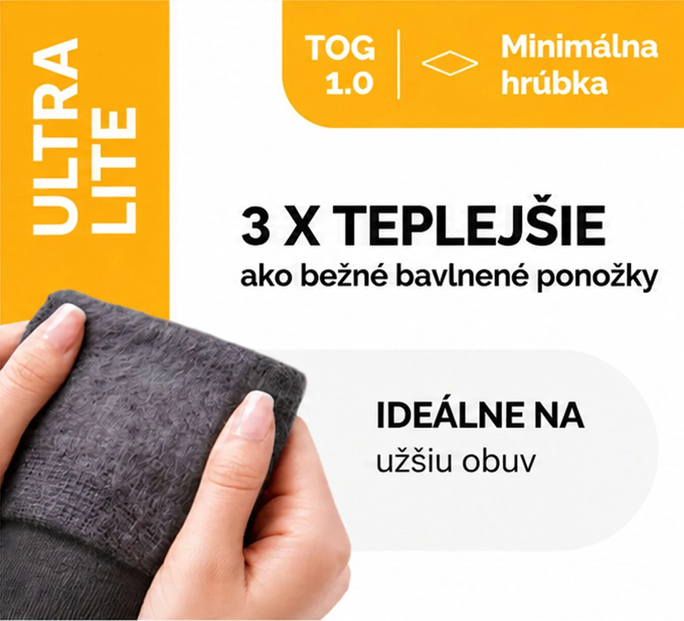 Heat Holders Ultra Lite - tenké termo ponožky