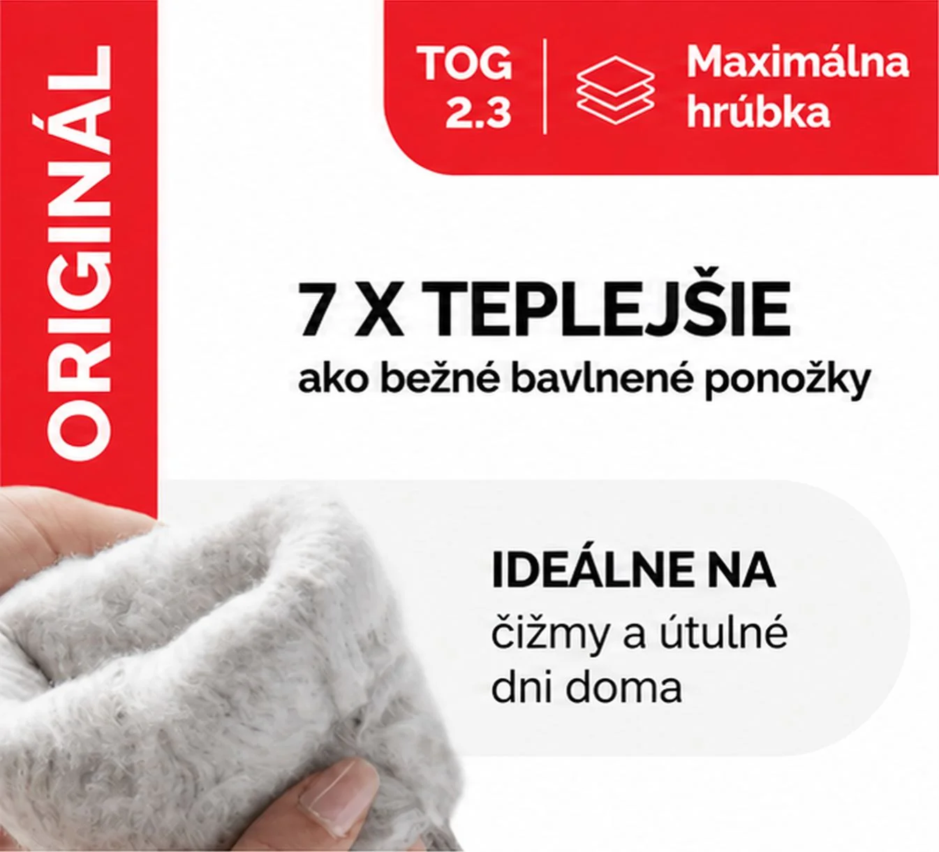 Heat Holders Original - maximálne teplé termo ponožky