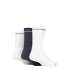 Pánske TORE 100% recyklované bavlnené športové ponožky, 3 páry (farba VZORF)