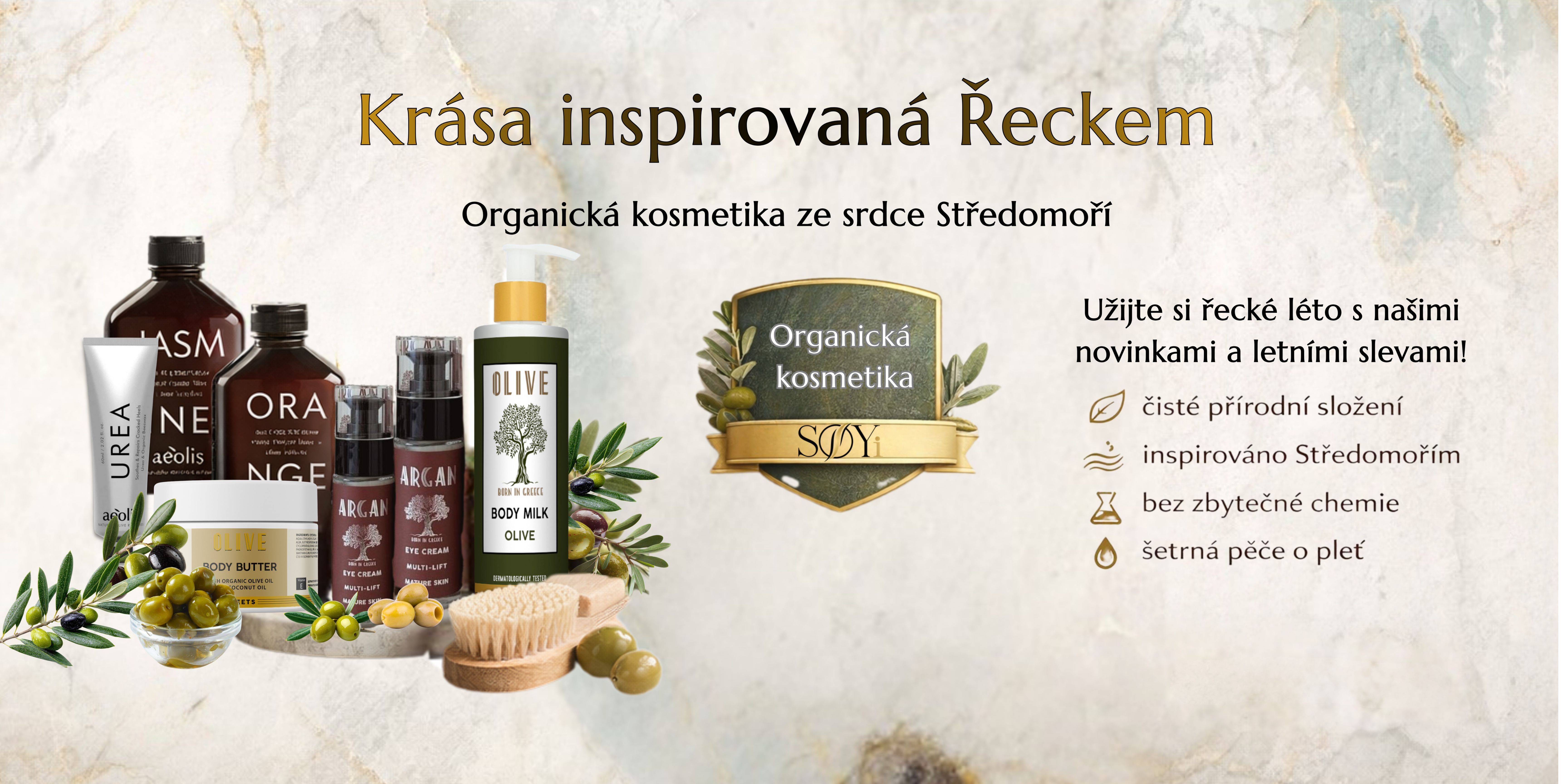 Řecká organická kosmetika