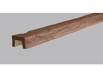 PU trám 9x6 cm tmavý