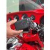 Charging Anti Vibration Module SPC+ Chrome SP Connect – modul SP Connect Chrome na řídítkách motocyklu v exteriér
