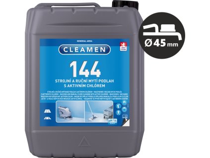 Cleamen 144 strojní podlahy s aktivním chlórem 5,5 kg