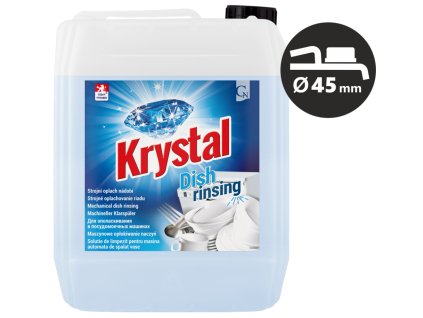 Krystal strojní oplach nádobí