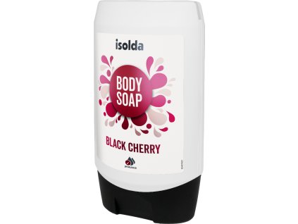 Isolda black cherry body soap (Varianta ISOLDA Black cherry body soap 350 ml, CLICK&GO!)