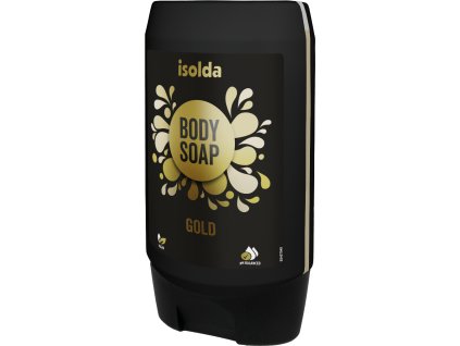 Isolda gold body soap (Varianta ISOLDA Gold body soap 350 ml, CLICK&GO!)