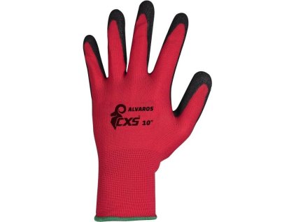 Rukavice CXS ALVAROS, s blistrem, máčené v nitrilu, vel. 08