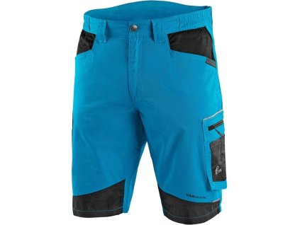 Kraťasy CXS SOLIS FLEX, pánské, modro-černé (Velikost 46)
