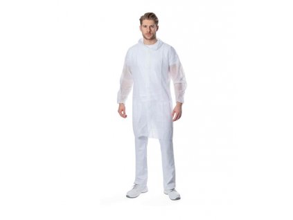 Jednorázový PP plášť ARDON®SYLVIE bílý