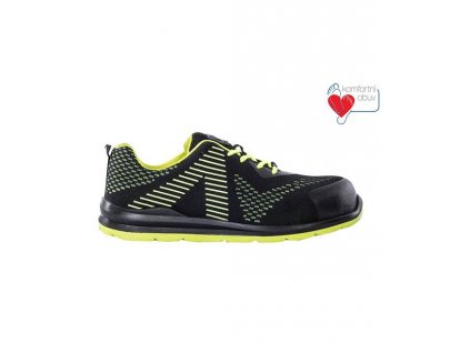 Bezpečnostní polobotka ARDON®FLYTEX S1P ESD - neon
