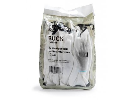 Máčené rukavice ARDONSAFETY/BUCK WHITE - maloobchodní balení 12 párů