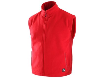 Vesta CXS UTAH, fleece, pánská, červená (Velikost L)
