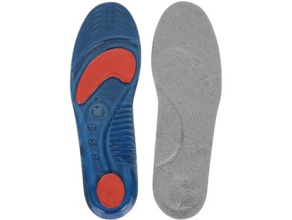 Vložky do obuvi Active gel, modré (Velikost 41-45)