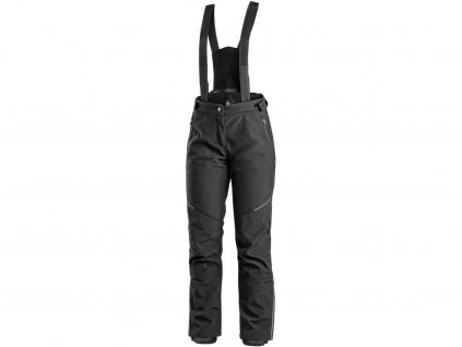 Kalhoty CXS TRENTON, zimní softshell, dámské, černé (Velikost 36)