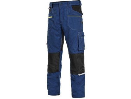 Kalhoty CXS STRETCH, pánské, tmavě modro-černé (Velikost 46)