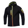 Softshellová bunda ARDON®CREATRON® černá neon