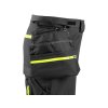 Kalhoty CXS NAOS HV, pánské, černo-žlutá Hi-Vis, reflexní pruhy (Velikost 46)