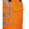 Reflexní kalhoty s laclem ARDON®SIGNAL zkrácené oranžová - DOPRODEJ