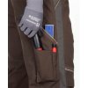 Kalhoty s laclem ARDON®URBAN+ prodloužené hnědá