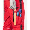 Kalhoty s laclem ARDON®URBAN+ prodloužené jasně červená