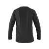 Tričko CXS SIMON, dlouhý rukáv, černé (Velikost S)