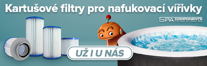 Kartušové filtry pro nafukovací vířivky