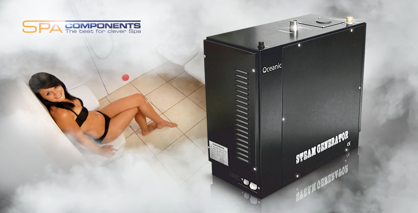 Parogenerátory OCEANIC uspokojí domácí kutily i profesionální wellness