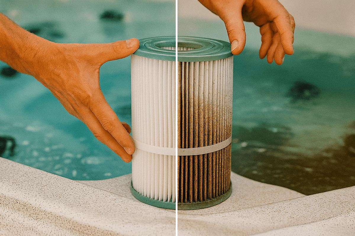 Filtr ve vířivce: malá věc, která rozhoduje o všem