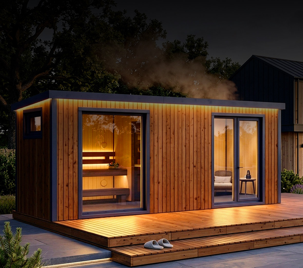 Modulární sauna APEX Lounge