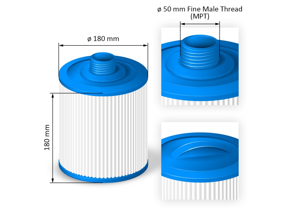 Kartuschenfilter für Whirlpools - SC739