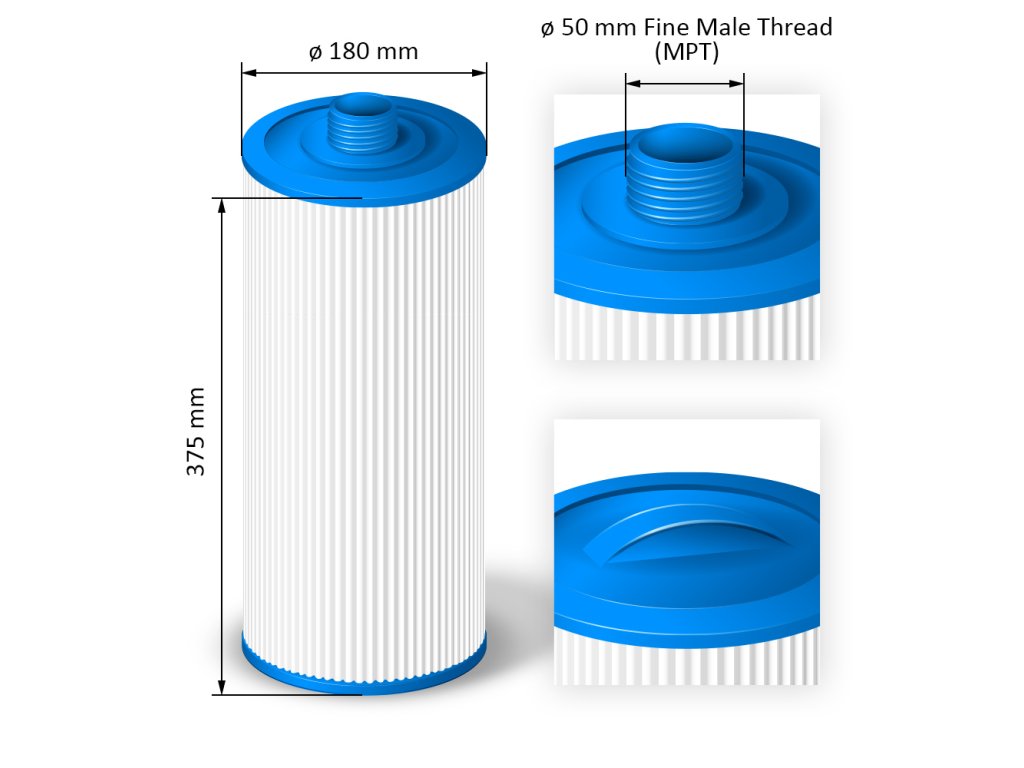 Kartuschenfilter für Whirlpools - SC826