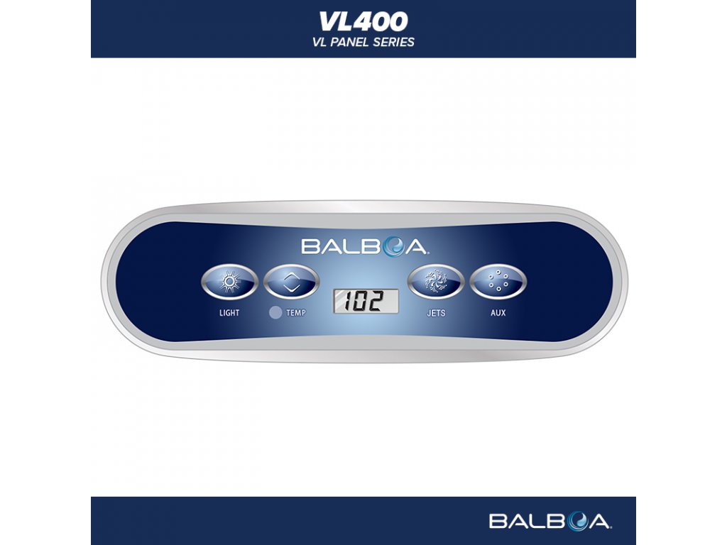 Balboa Ovládací panel VL400