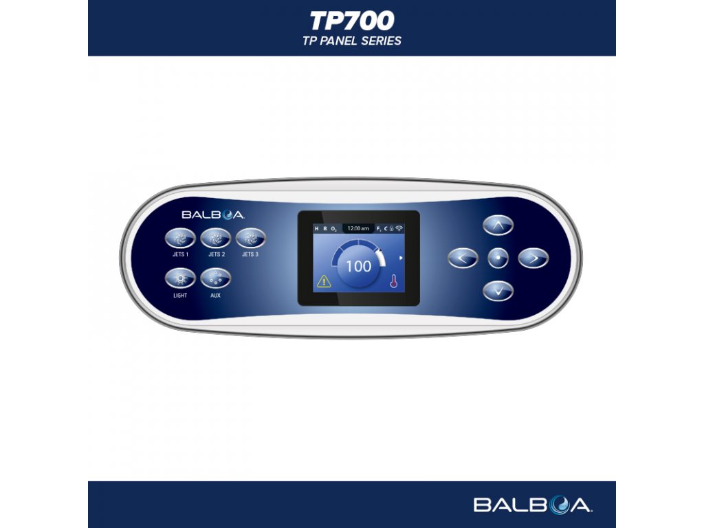 Balboa Ovládací panel TP700