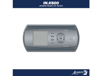 Gecko Aeware control panel IN.K600 - Graphic
